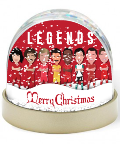 Liverpool Legends Vector Heroes Snow Globe