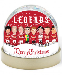 Utd Legends Vector Heroes Snow Globe