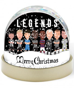 Newcastle Legends Vector Heroes Snow Globe