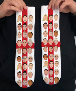 England Womens World Cup Squad 2023 Socks Vector Heroes