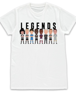 Newcastle Legends Vector Heroes White T-Shirt