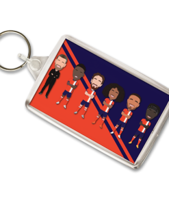 Luton Town Vector Heroes Keyring 2023-24