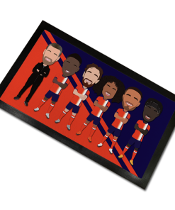 Luton Town Bar Runner Mat Vector Heroes 2023-24