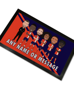 Luton Town Personalised Bar Runner Mat Vector Heroes 2023-24