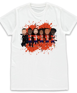 Luton Town Vector Heroes Splash White T-Shirt 2023-24