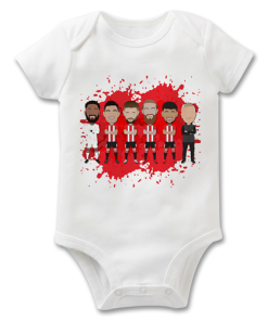 Sheff Utd Baby Grow Vector Heroes 2023-24