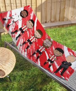 Sheff Utd 2023-24 Vector Heroes Beach Towel