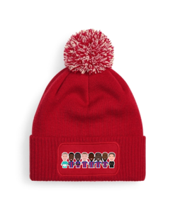 Crystal Palace 2024-25 Vector Heroes Adult Bobble Hat Beanie Hat