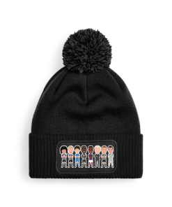 Newcastle Legends Vector Heroes Adult Bobble Hat Beanie Hat Utd Toon Army