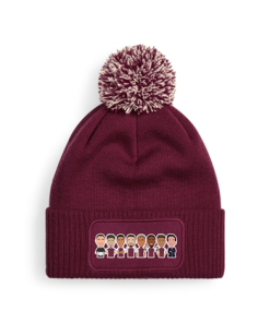 Aston Villa 2024-25 Vector Heroes Adult Bobble Hat Beanie Hat