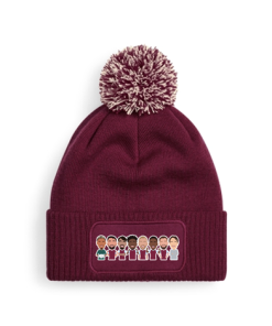 West Ham 2024-25 Vector Heroes Adult Bobble Hat Beanie Hat