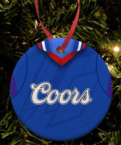 Chelsea Retro Home Shirt 1994 Christmas Tree Decoration