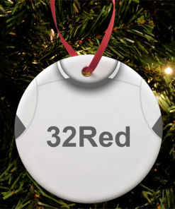 Leeds Retro Home Shirt 2019 Christmas Tree Decoration