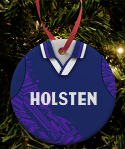 Spurs Retro Away Shirt 1994 Christmas Tree Decoration