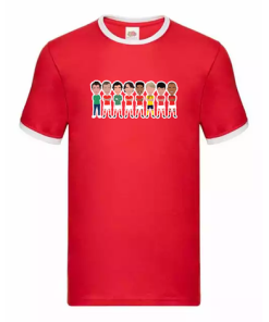Forest Legends Vector Heroes Players Contrast Red T-Shirt