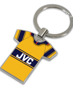 Arsenal Classic Kits Away 1997 Retro Metal Shirt Keyring