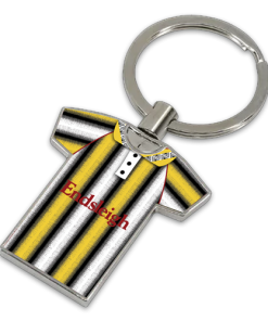 Burnley Classic Kits Away 1994 Retro Metal Shirt Keyring