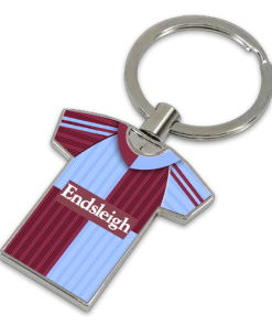Burnley Classic Kits Home 1998 Retro Metal Shirt Keyring