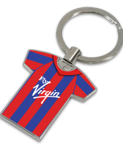 Crystal Palace Classic Kits Home 1988 Retro Metal Shirt Keyring
