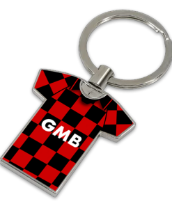 Fulham Classic Kits Away 1996 Retro Metal Shirt Keyring