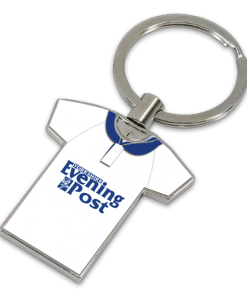 Leeds Classic Kits Home 1992 Retro Metal Shirt Keyring