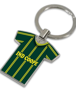 Leicester Classic Kits Away 1984 Retro Metal Shirt Keyring