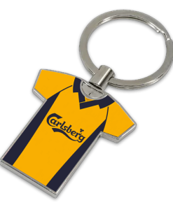 Liverpool Classic Kits Away 2000 Retro Metal Shirt Keyring