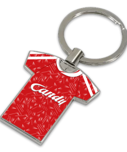 Liverpool Classic Kits Home 1989 Retro Metal Shirt Keyring
