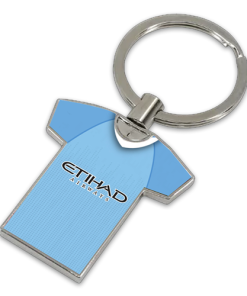 Man City Classic Kits Home 2012 Retro Metal Shirt Keyring