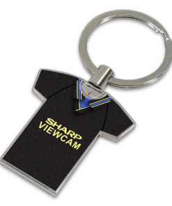 Man Utd Classic Kits Away 1993 Retro Metal Shirt Keyring