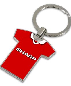 Man Utd Classic Kits Home 1999 Retro Metal Shirt Keyring