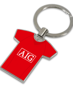 Man Utd Classic Kits Home 2008 Retro Metal Shirt Keyring