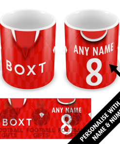 Forest Home Shirt 2021 Personalised Retro Kit Mug