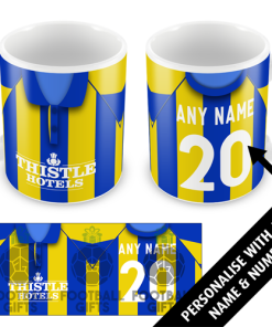 Leeds Away Shirt 1993 Personalised Retro Kit Mug