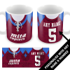 Villa Home Shirt 1992 Personalised Retro Kit Mug