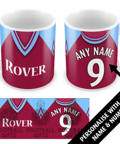 Villa Home Shirt 2002 Personalised Retro Kit Mug