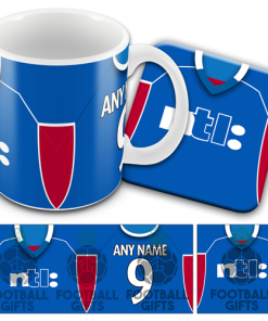 Rangers Retro Kit Mug and Coaster Set Home 2001