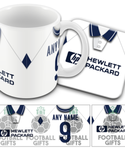 Spurs Home 1996 Retro Kit Mug and Coaster Set