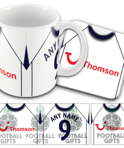 Spurs Home 2003 Retro Kit Mug and Coaster Set