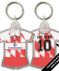 Chelsea Away 1991 Classic Kits Retro Shirt Keyring