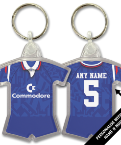 Chelsea Home 1992 Classic Kits Retro Shirt Keyring