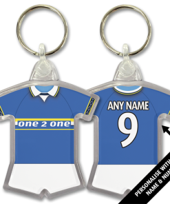 Everton Home 1997 Classic Kits Retro Shirt Keyring