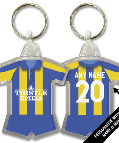 Leeds Away 1993 Classic Kits Retro Shirt Keyring