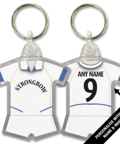 Leeds Home 2002 Classic Kits Retro Shirt Keyring