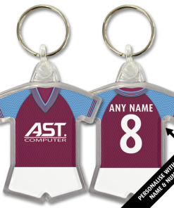 Villa Home 1997 Classic Kits Retro Shirt Keyring