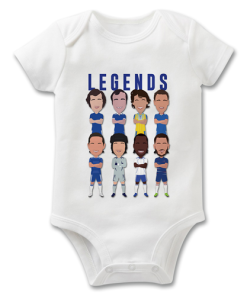 Chelsea Legends Baby Grow Vector Heroes