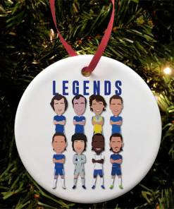 Chelsea Legends Christmas Tree Decoration Vector Heroes