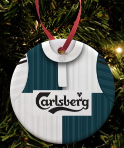 Liverpool Away 1995 Retro Kit Christmas Tree Decoration
