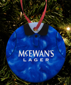 Newcastle Utd Retro Away Shirt 1993 Christmas Tree Decoration