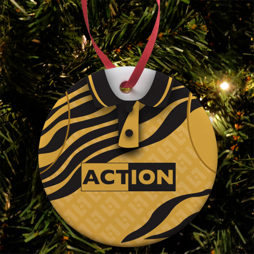 Swansea Away 1992 Retro Kit Christmas Tree Decoration